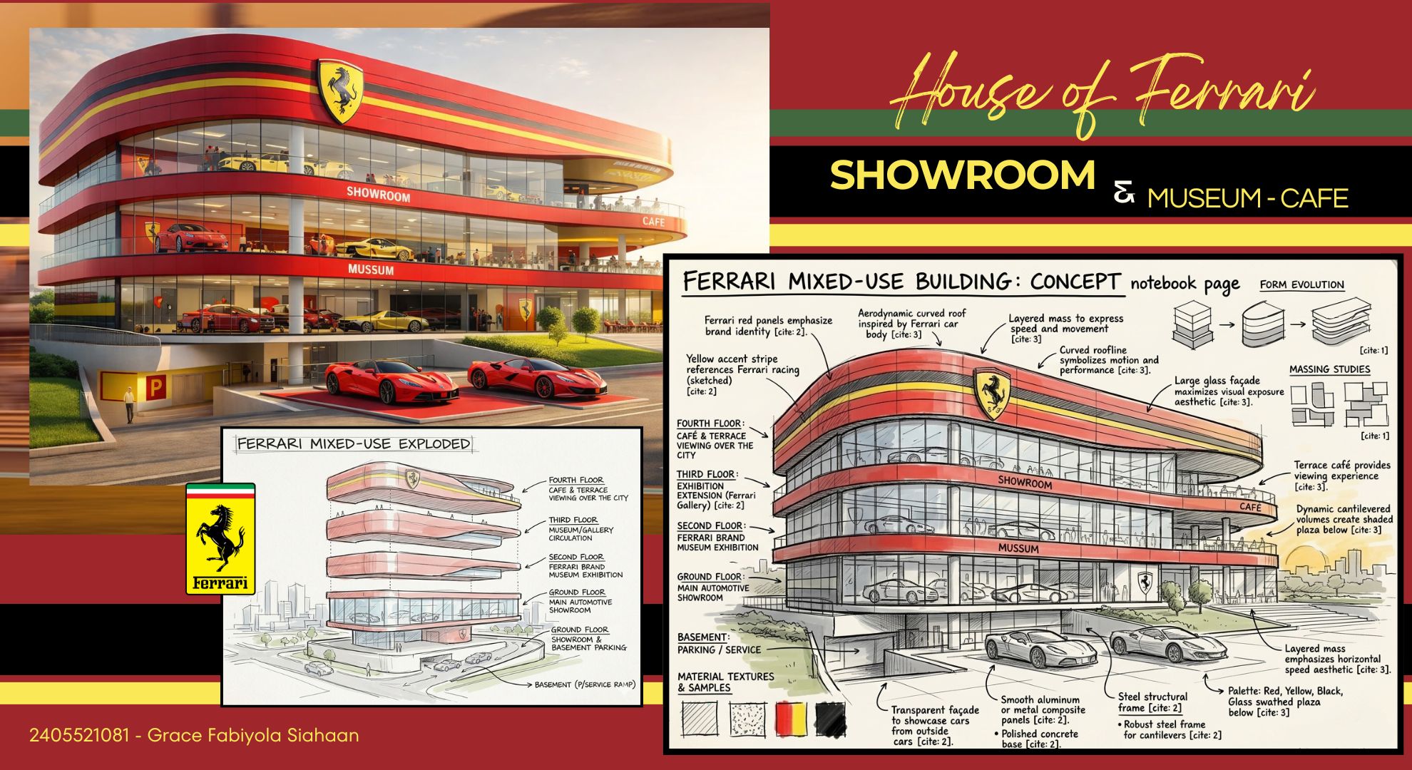 House of Ferrari : Architecture of Speed