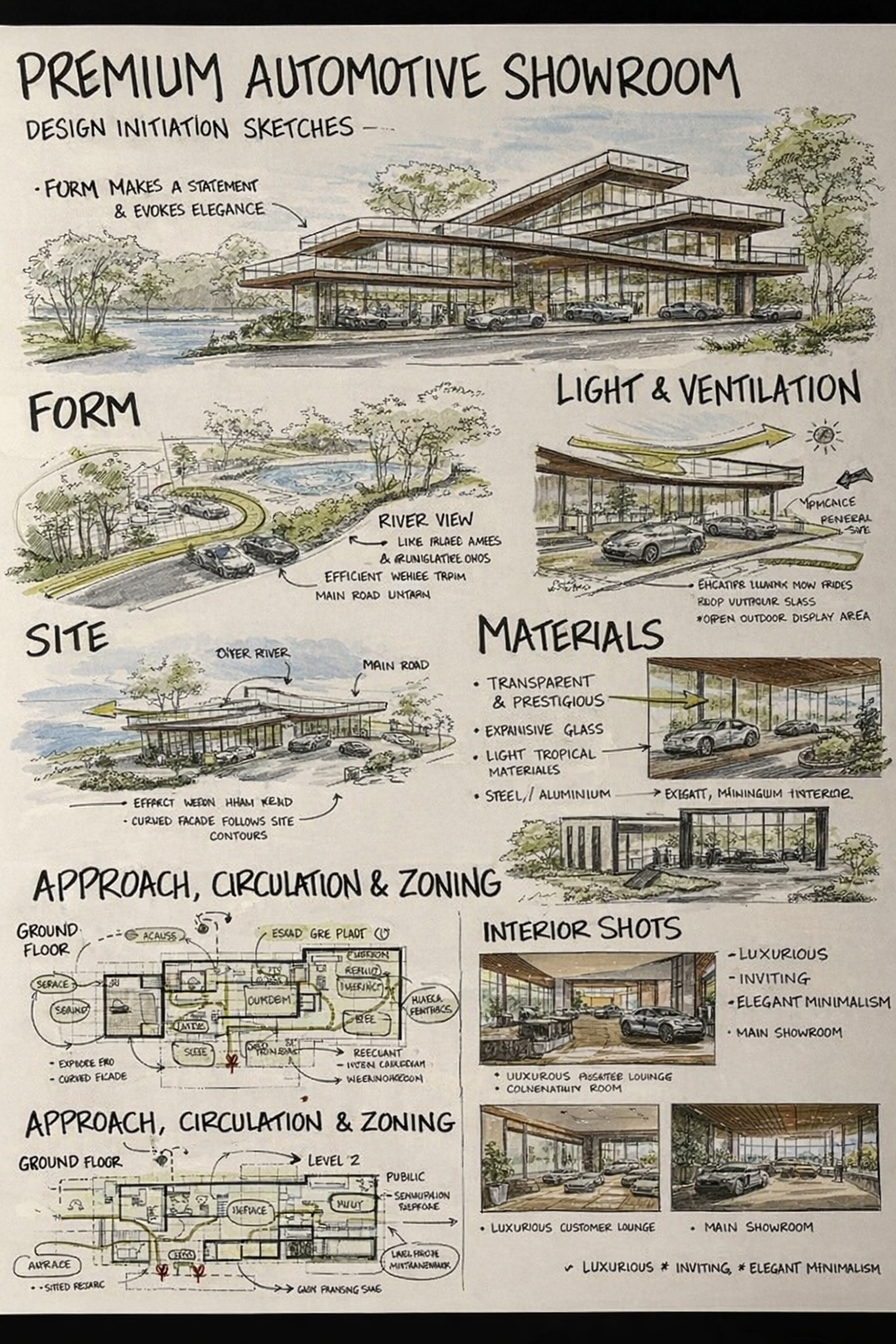 Programing dan kriteria desain yang menjadi dasar konsep perancangan